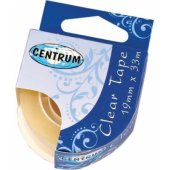 Centrum TAŚMA KLEJĄCA 19X33 CENTRUM PRZEZROCZYSTA 80153