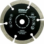 Dedra deimantinis diskas 89x10x1.2x1.8x7x6T, skirtas DED7049, keramikai