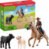 Schleich Farm World western riding, play figure