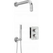Concealed shower set with mixer BOX - with hand shower