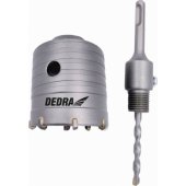 Dedra 65 mm HM karūninis grąžtas su SDS+