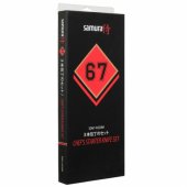 „DAMASCUS 67“ šefo peilių rinkinys, 3 vnt., su medinėmis rankenomis