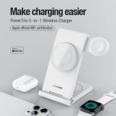 Nillkin PowerTrio 3in1 Wireless Charger MagSafe for Apple Watc