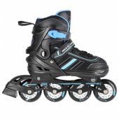_7288072 NH18191 2in1 BLACK-BLUE SIZE M. M(34-38) INLINE SKATES WITH D