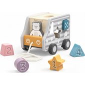 Viga Toys Drewniany samochód do ciągnięcia Viga Toys
