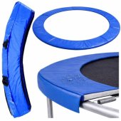 Lean Spring Pad for Trampoline Blue 244-252 cm 8 ft