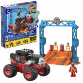 Hot Wheels Monster Trucks Bone Shaker Crash Set, toy vehicle (151 piec