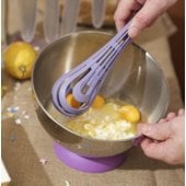 Kogel Mogel Bowl + Whisk Set Violet