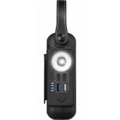 "Hand Crank Powerbank 20000" Black
