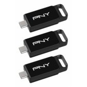 Elite 128GB USB-C 3.2 Black 3pcs