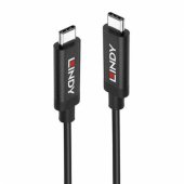 Lindy USB 3.2 Gen 2 active cable, USB-C plug USB-C plug (black, 5 mete