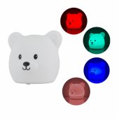G2535 Bear Rechargeable Silicone Lamp