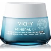 Minéral 89 100H hialurono rūgšties gausus drėkinamasis kremas, sausai odai 50ml