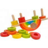 W11F057 Wooden balance beam