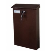 Mailbox 380x250x75mm Brown