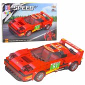 Construction Blocks Car Robot 2in1 Red Drive 329 pcs.