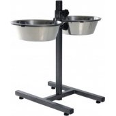 Trixie reguliuojamas dubenėlių stovas 2x2.8L
