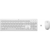 HP 230 belaidės pelės ir klaviatūros rinkinys balta - 3L1F0AA # ABD