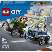 Airplane vs. Hospital Bed Race Car Pack 60459