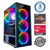 Ryzen 5 5600X 16GB 500 SSD+2TB RX580 8GB no-OS