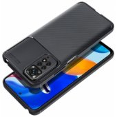 „Carbon Premium Case Xiaomi Redmi 12C“, juodas