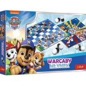 Paw Patrol Checkers and Mill Game Trefl 02798