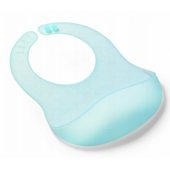 Silicone Bib Ultrathin Blue