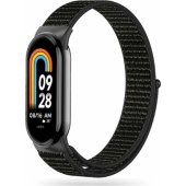 Nailoninis dirželis Xiaomi Smart Band 8 / 8 NFC juodas
