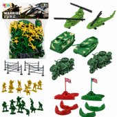 Military Set Soldiers Figures Military Vehicles Map Accessories 121 pc