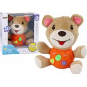 Teddy Bear Interactive Teddy Bear Orange Playing 23 cm