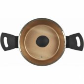 RH01669BEU7 Opulence stockpot 20cm black
