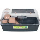 Zolux ZOLUX EHOP cage for hamster 55 cm, pink color.