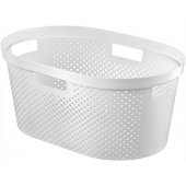 Kosz na pranie Curver Infinity 40L biały (46850)