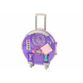 Kosmetikos rinkinys lagamine, violetinis lagaminas, 9 vnt.