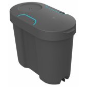Gardena vandens bakas „AquaBloom“ saulės energija veikiančiai laistymo sistemai (antracito / turkio spalvos)