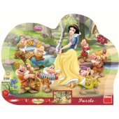 _6820913 Dino silueto dėlionė, 25 vnt., Disney Snow White