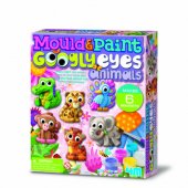 _7197346 4M Mould & Paint DIY kit Moldable and paintable animals