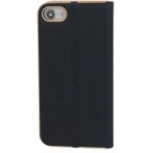 Knyginis dėklas su rėmeliu Xiaomi Redmi Note 12 5G/ Poco X5, tamsiai mėlynas