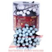 Kalėdinės eglutės girlianda, 100 LED, šaltai balta