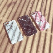 Marble dėklas Xiaomi Poco M3/ Redmi 9T, rožinis