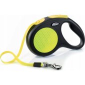 Flexi automatic leash FLEXI NEON REFLECT tape L 5m
