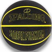 Spalding Phantom Ball Black r. 7 (84386Z)