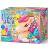 _7033604 4M Paint your own mini glow unicorn piggy bank