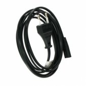 „Power cable 220 EU to C7“ juodas