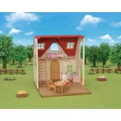 Sylvanian Families jaukus namelis raudonu stogu – pradinis namas