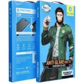 5D Mr. Monkey Glass Apple iPhone 16 Pro, juodas (stipriai matinis)