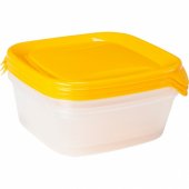Maisto dėžutė 3 × 0,8 l Fresh&Go, geltona