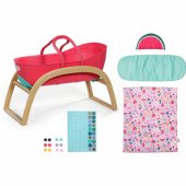 ZAPF Creation BABY born® 3 in 1 Cradle Pinplay, Doll Furniture
