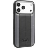A6 Synthetic Leather MagSafe Case iPhone 17 Pro Max Black