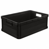 Basket Black Robert 60x40x22cm